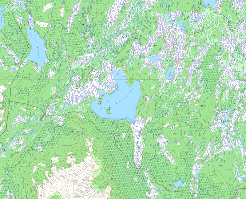 Озеро Пыршозеро карта