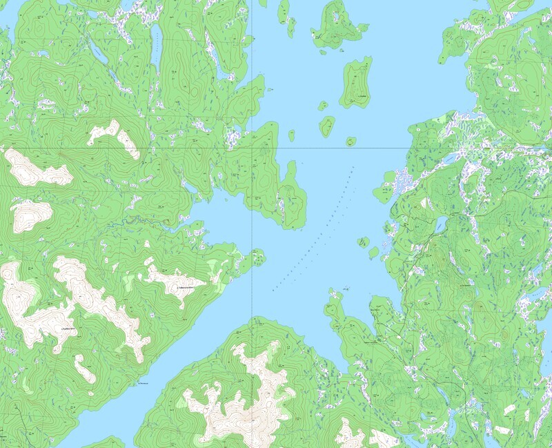 Озеро Нотозеро Верхнетуломское водохранилище карта