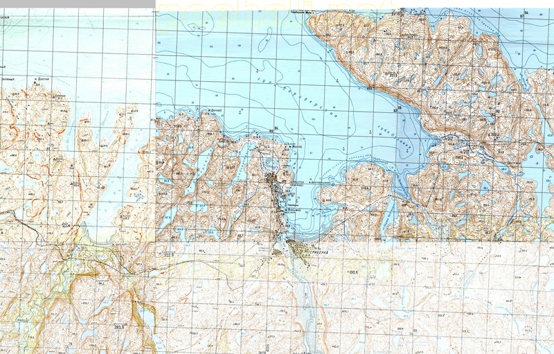 Карта Териберка 