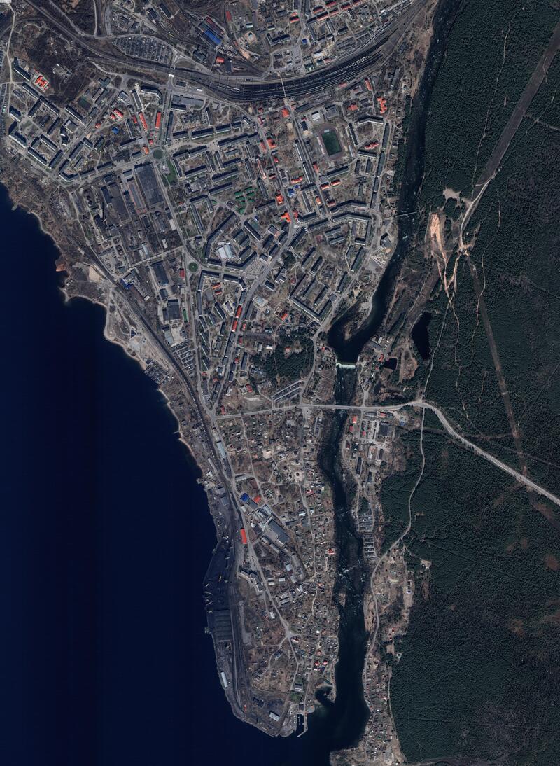 Кандалакша карта
