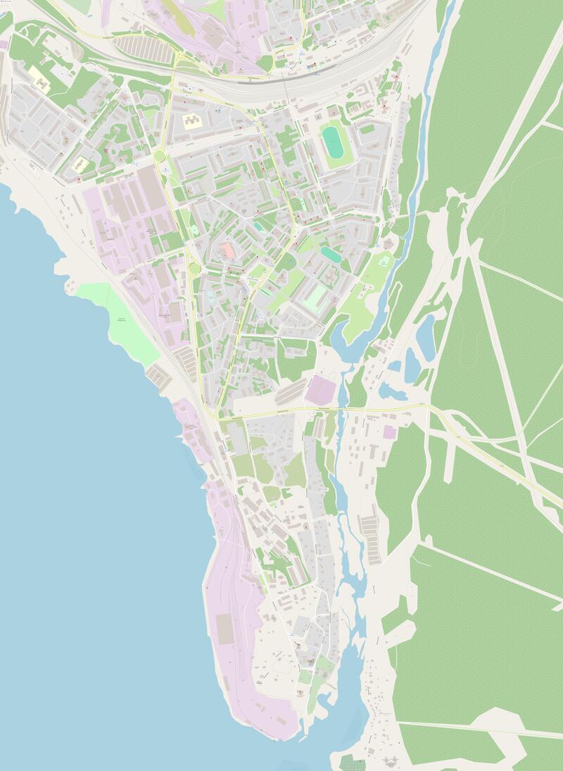 Кандалакша карта