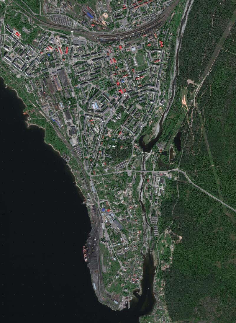 Кандалакша карта