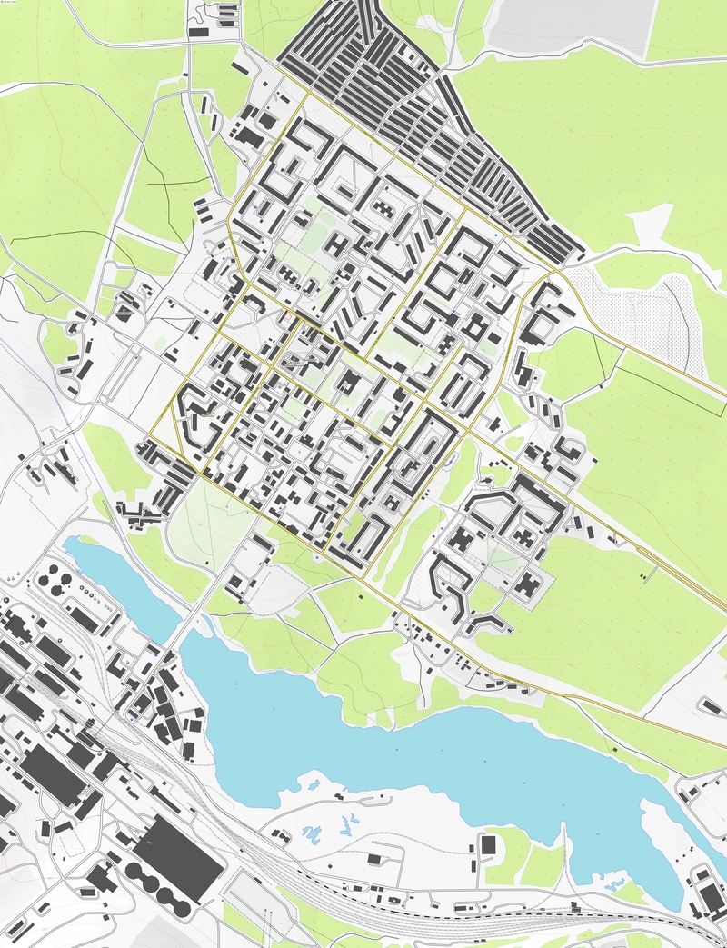 Ковдор карта
