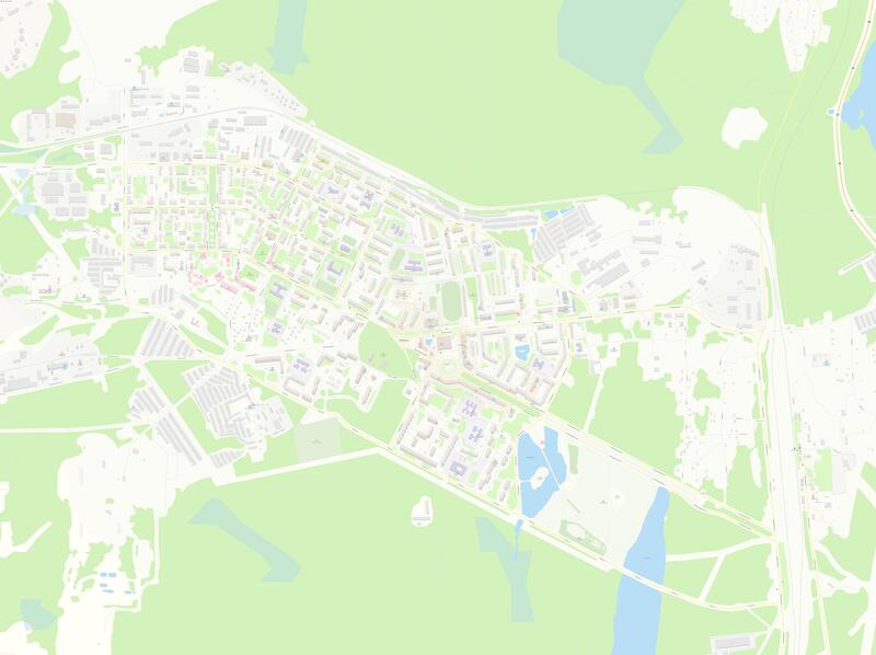Оленегорск карта